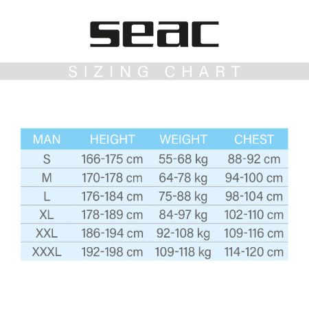 Seac SHORT VEST Men's 2.5 mm undersuit