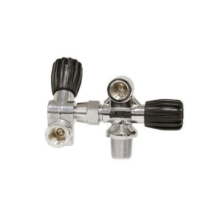 Robinet double décalé 25E DIN 300 BAR