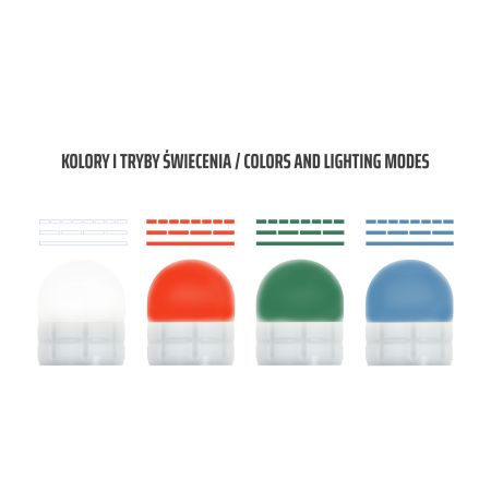 Balise de plongée Strobe light RGB Tecline