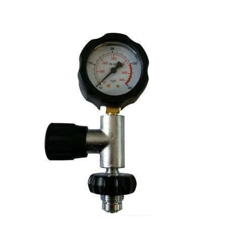 DIN Nitrox surface pressure checker 0-400bar