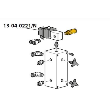 Électrovanne basse pression 60bar Coltri