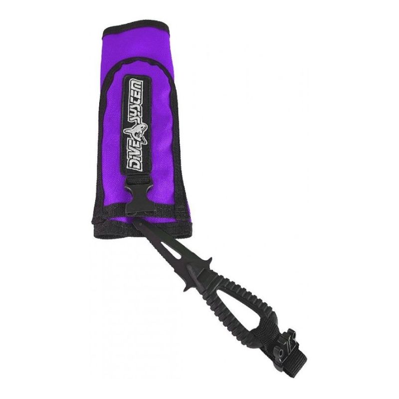 Gaine De Couteau De Plongée Réglable Néoprène 3.5 Mm - Étui Élastique Double Poche Pour Plongeurs & Sauvetage
