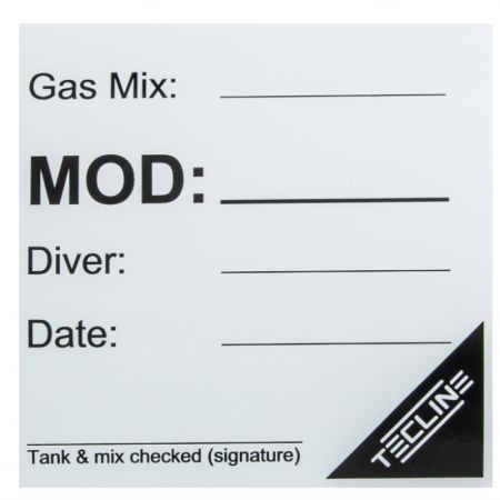 TECLINE MOD Sticker (12.5 x 12.5 cm)