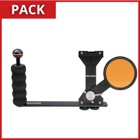 Pack Divevolk platine et support pour photo
