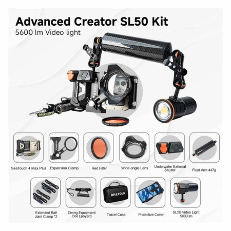 Pack créateur avancé SL50 SeaTouch 4 Max PLUS DIVEVOLK