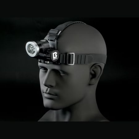 Lampe frontale étanche rechargeable Bigblue HL1000N