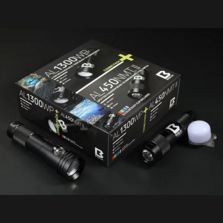 Platine GoPro flex+2xAL26000XWP Bigblue+2x pinces
