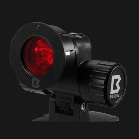 Filtre rouge pour lampe frontale Bigblue HL1000N