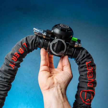 Kit de tuyaux en boucle en silicone avec couvercles pour Backmount Liberty