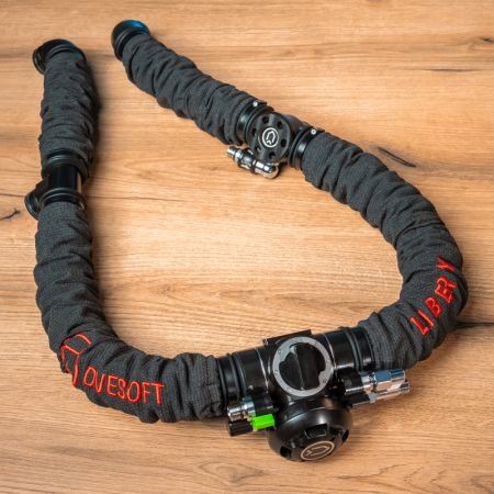 Kit de tuyaux en boucle en silicone avec couvercles pour Backmount Liberty