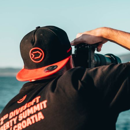 Casquette Snapback avec broderie 3D