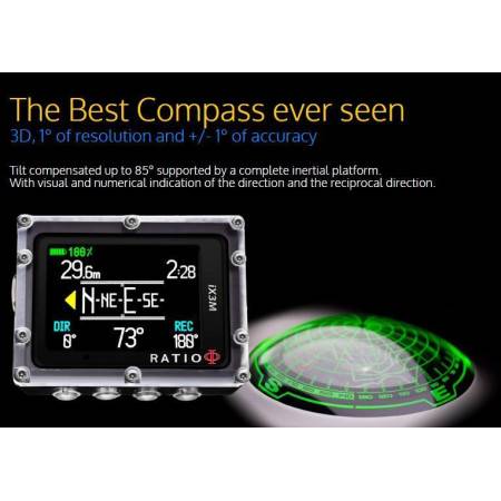 Ratio IX3M2 DEEP dive computer GPS