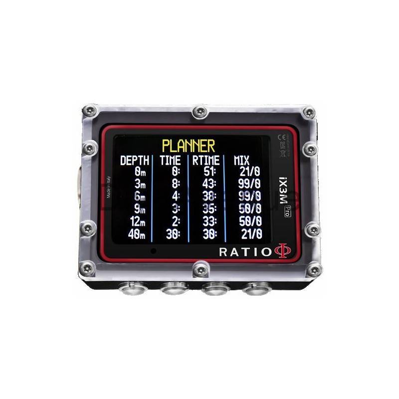 Ordinateur de plongée Nitrox Ratio IX3M [Pro] EASY