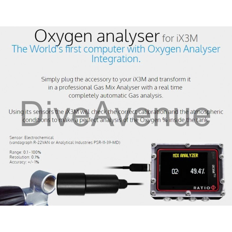 Ratio IX3M [Pro] DEEP Trimix dive computer