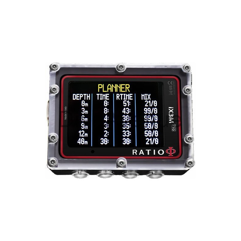Ordinateur Trimix Ratio IX3M [Pro] DEEP