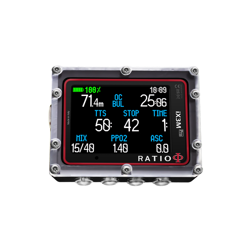 Ordinateur Trimix Ratio IX3M [Pro] Tech+