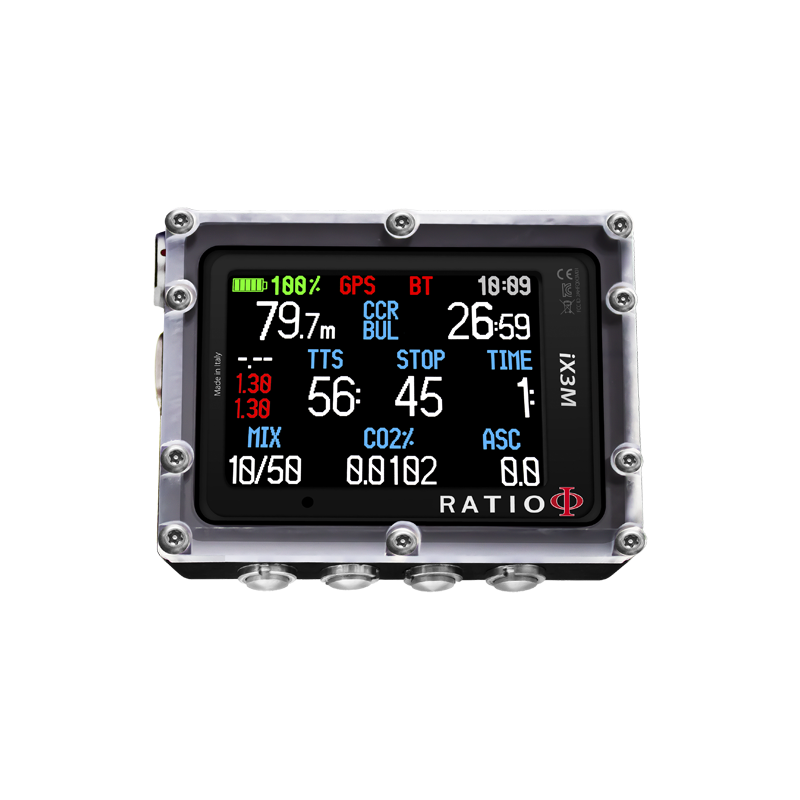Ordinateur Trimix Ratio IX3M [Pro] Tech+