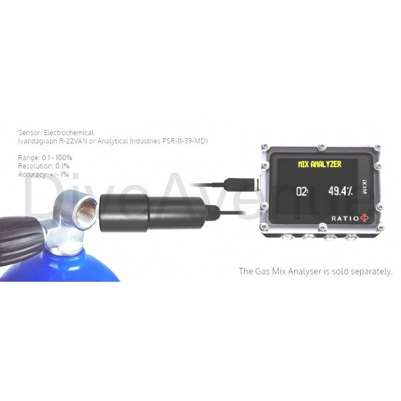 Ordinateur Trimix Ratio IX3M [Pro] Tech+