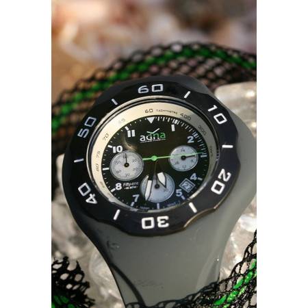 ADNA Watch CHRONO 51 Black 100m waterproof