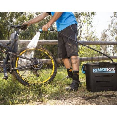 RINSEKIT pressurized and portable shower