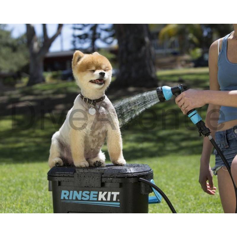 RINSEKIT pressurized and portable shower