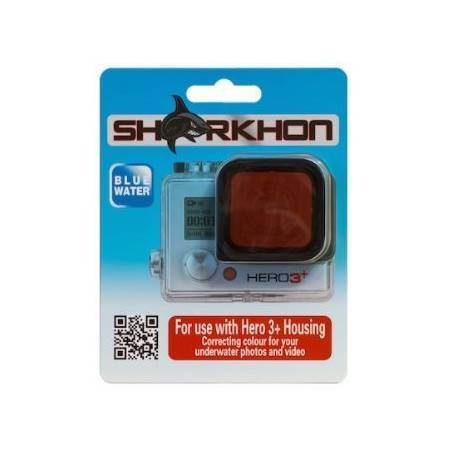 Filtre rouge eau bleue pour GoPro Hero3+/4 Sharkhon