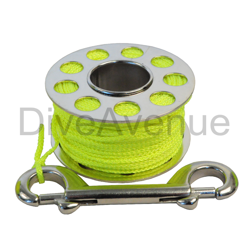 Stainless steel finger reel 30 meter with SS hook Stainless steel finger reel 30 meter with SS hook