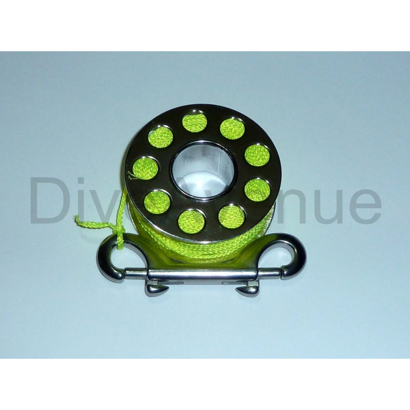 Stainless steel finger reel 30 meter with SS hook Stainless steel finger reel 30 meter with SS hook
