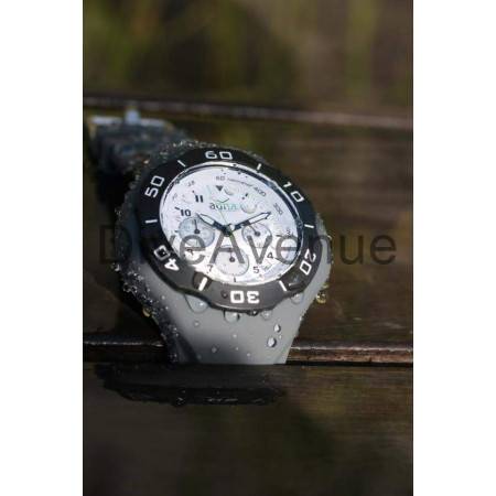 ADNA Watch CHRONO 51 Blanche 100m waterproof