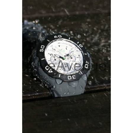 ADNA Watch CHRONO 51 Blanche 100m waterproof