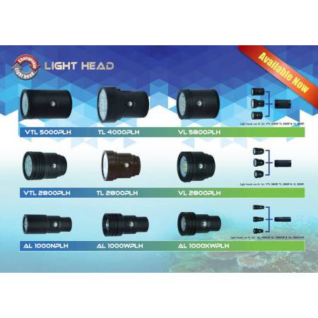 Bigblue Light head TL5200P 10° beam