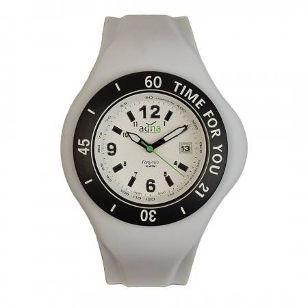 ADNA Watch M White Time for you 100m waterproof