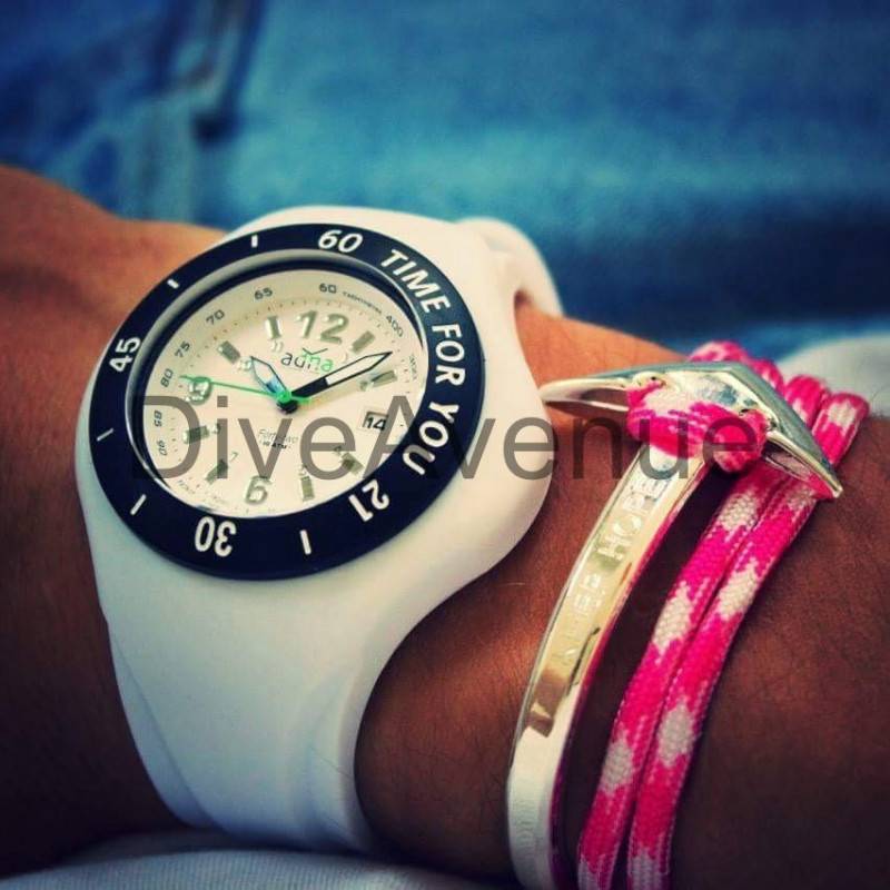 ADNA Watch M White Time for you 100m waterproof