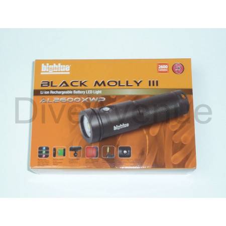 Phare Bigblue AL2600XWP II BLACK MOLLY III