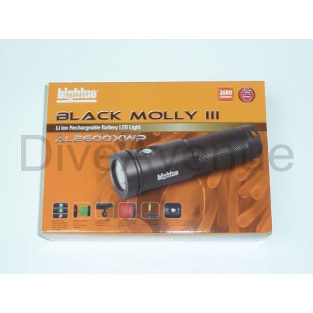 Phare BIGBLUE AL2600XWP II BLACK MOLLY III