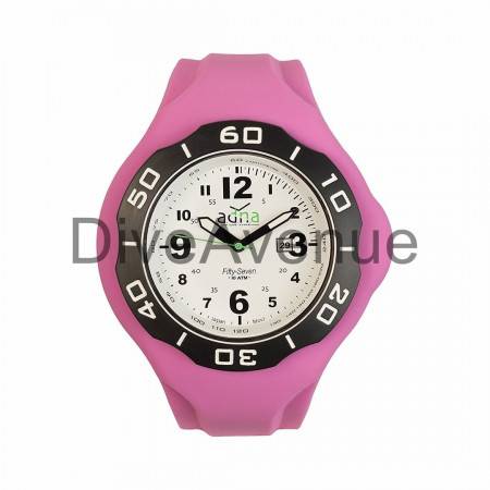 Bracelet silicone ROSE pour montre A.D.N.A