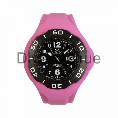 Bracelet silicone ROSE pour montre A.D.N.A