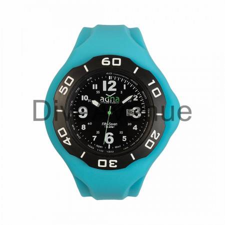 ADNA Watch XXL 57 Black 100m waterproof