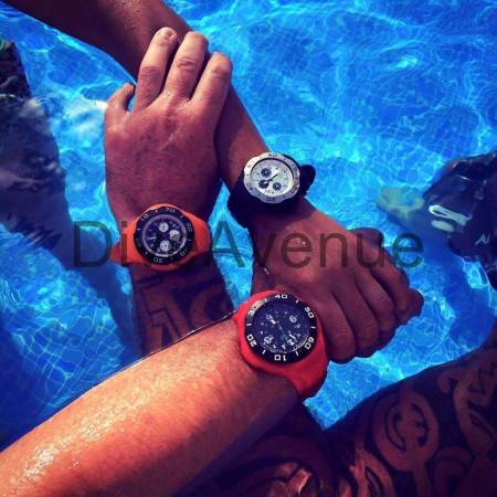 ADNA Watch XXL 57 Black 100m waterproof