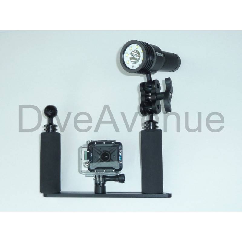 Platine video GoPro® pour phares BIGBLUE 2600/3100/5500 Lm