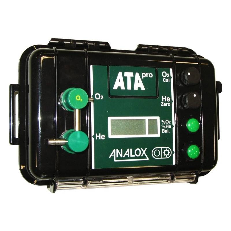 Analyzer Trimix ANALOX ATA battery