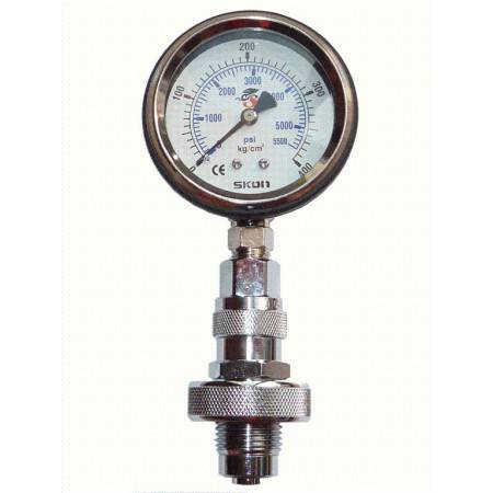AIR DIN surface pressure checker 0-400bar