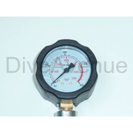 DIN Nitrox surface pressure checker 0-400bar