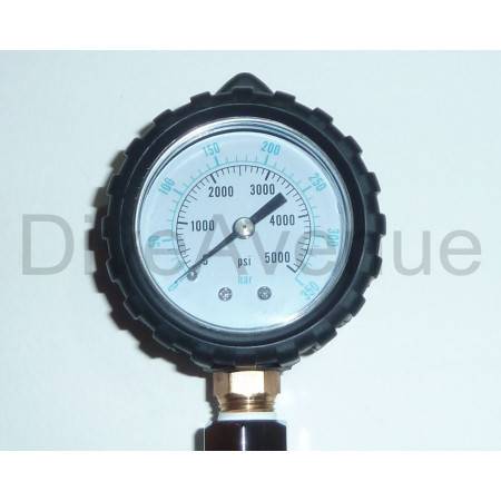 AIR DIN surface pressure checker 0-350bar