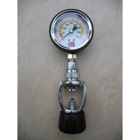 Yoke pressure checker 0-400bar