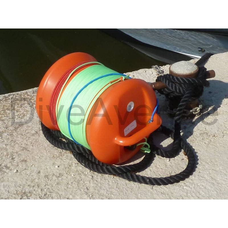 Surface buoy marking for diving and scuba hunting