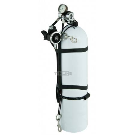 Déco regulator R2 TEC + pressure gauge TECLINE