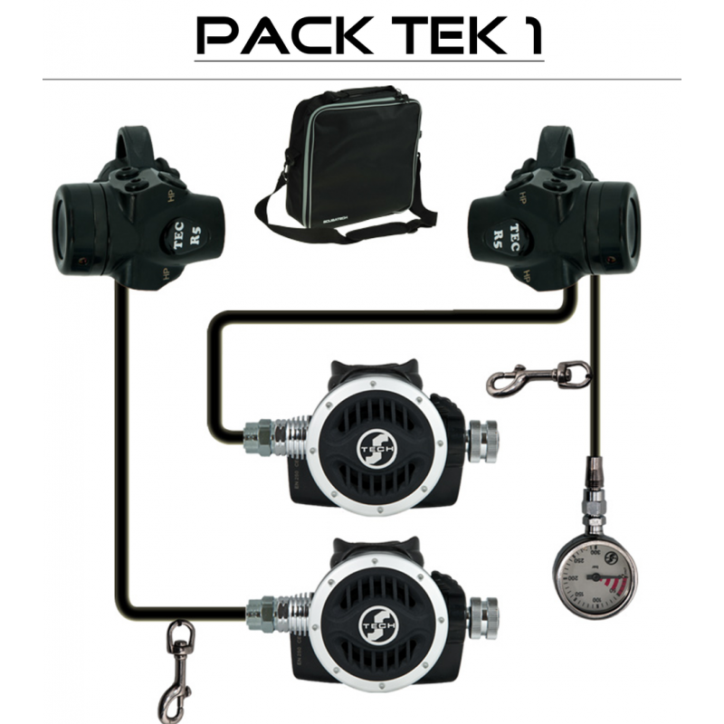 Pack détendeur "TEK 1 DIR R5 Tec" - TECLINE Pack détendeur "TEK 1 DIR R5 Tec" - TECLINE