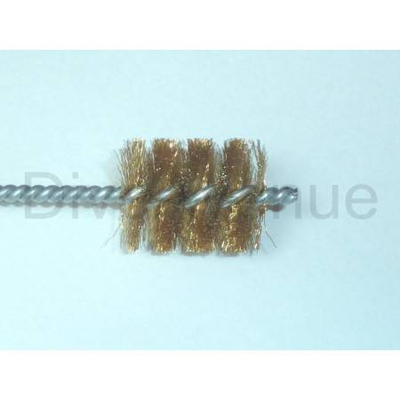 Brosse douce en laiton diamètre 25mm pour TIV