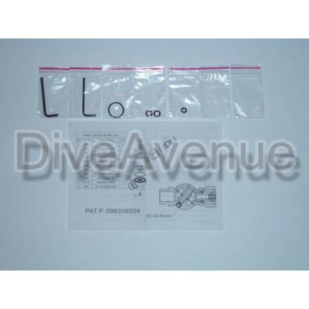 Maintenance kit for 360° regulator swivel